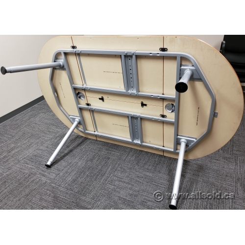 Ikea Galant Oval Boardroom Table 60 x 48 Allsold.ca Buy & Sell Used